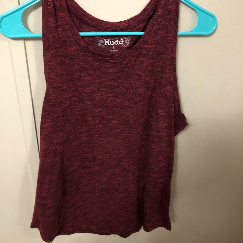 Maroon tank top